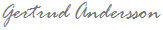 Gertrud Andersson
